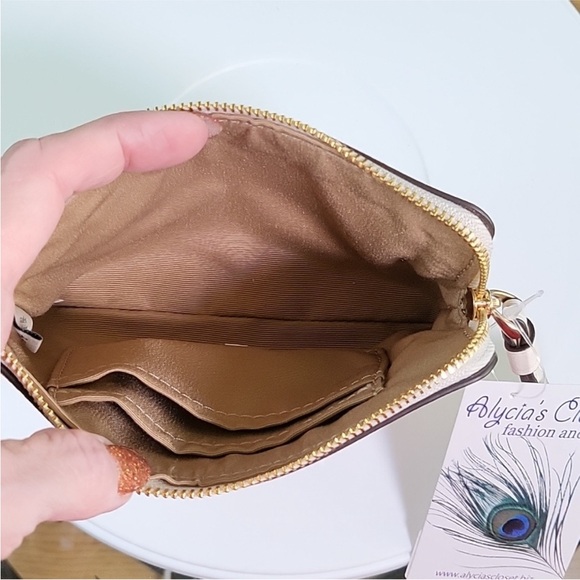 Coach Wristlet With Ornament Print - Picture 8 of 8